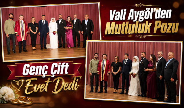 Tunceli Valisi Şefik Aygöl’ün Yeğeni Trabzon’da Dünya Evine Girdi