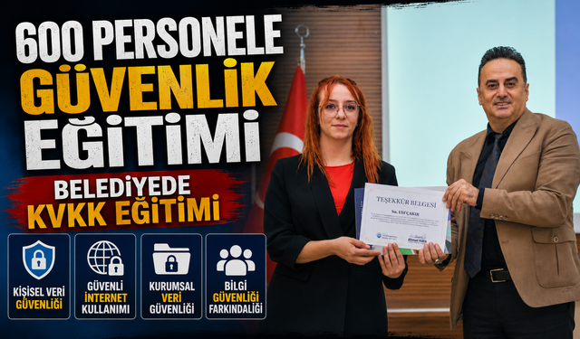 Ortahisar Belediyesi’nde 600 Personele Bilgi Güvenliği Eğitimi