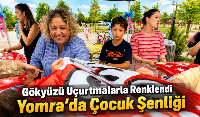 Yomra’da Gökyüzü Uçurtmalarla Renklendi