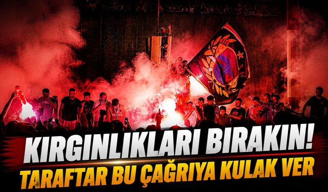 Trabzonspor’da Ertuğrul Doğan’dan Taraftara Çağrı: Kırgınlıkları Bir Kenara Bırakalım