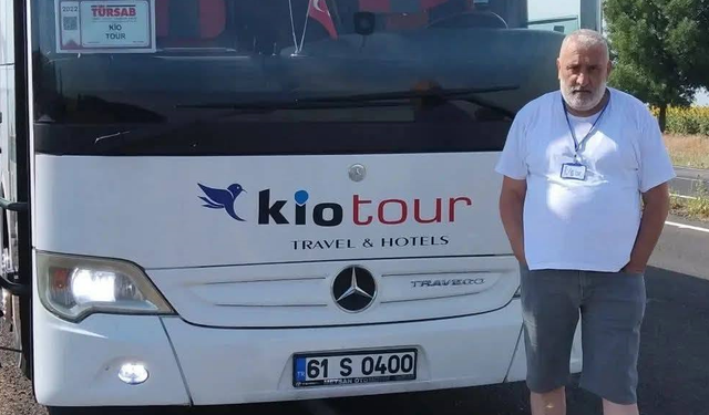 Trabzon’da acı olay: Servis şoförü direksiyon başında kalp krizi geçirdi