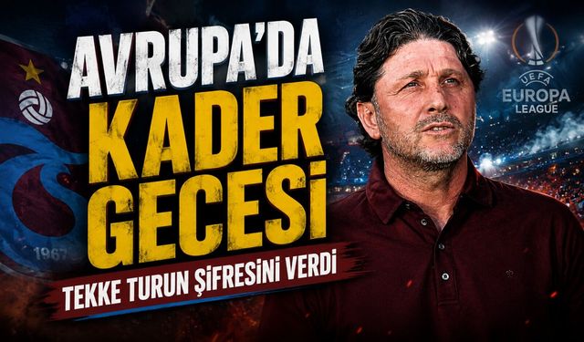 Trabzonspor’da Fatih Tekke Turun Şifresini Verdi: Ferencvaros’a Karşı Plan Hazır