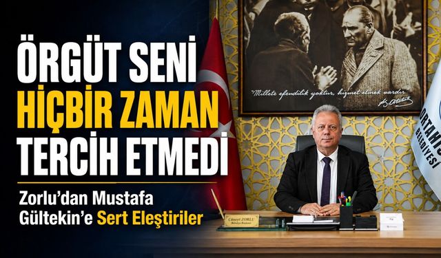 Cüneyt Zorlu’dan Mustafa Gültekin’e Sert Eleştiriler; “Örgüt Seni Hiçbir Zaman Tercih Etmedi”