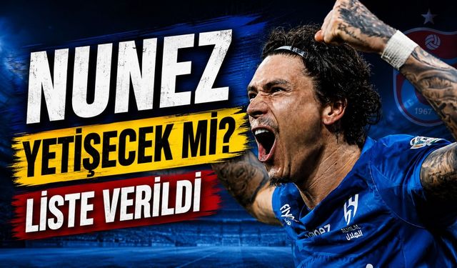Trabzonspor Darwin Nunez İçin Zamana Karşı Yarışıyor: UEFA Listesinde Kritik Detay