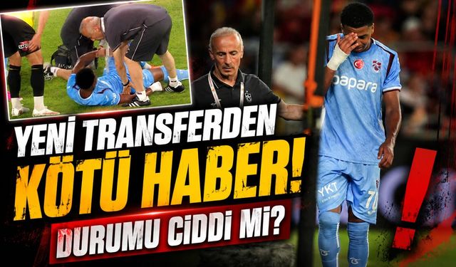 Trabzonspor’da Noah Saviolo Şoku: Göztepe Maçında Oyuna Devam Edemedi
