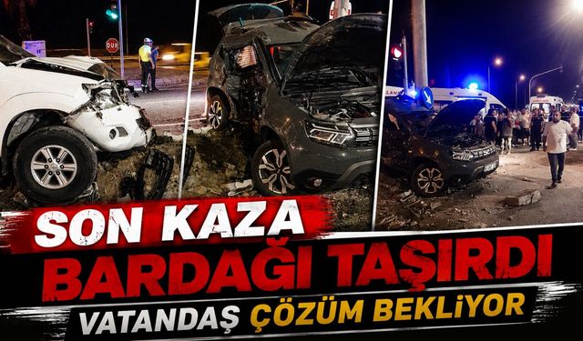 Arsin’de 7 Kişinin Yaralandığı Kaza Sonrası Gözler Kapatılan Kavşağa Çevrildi