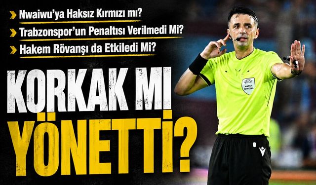 Mustafa Çulcu’dan Trabzonspor-Ferencvaros Hakemine Sert Sözler: “Kırmızısı Olmaz”