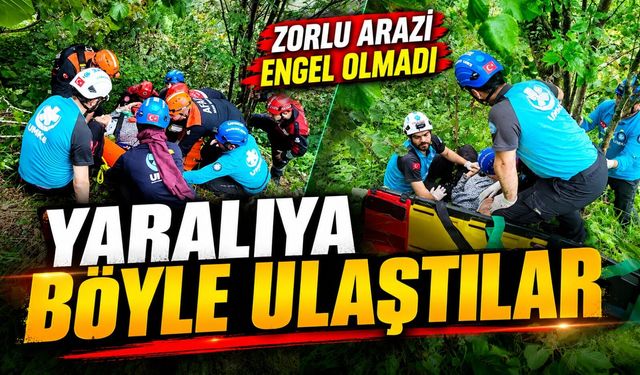 Akçaabat’ta Zorlu Kurtarma Operasyonu: UMKE, AFAD ve İtfaiye Seferber Oldu