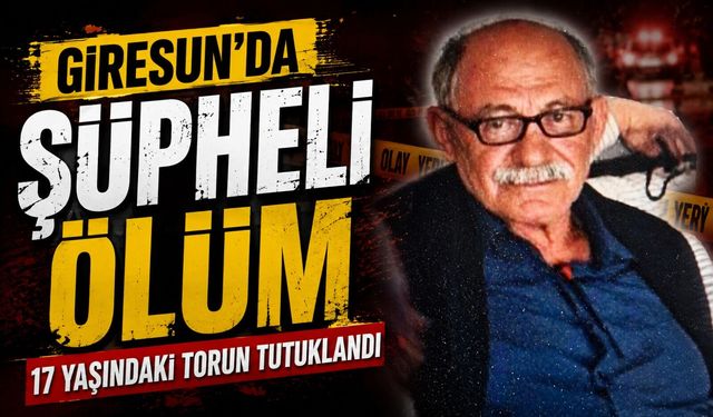 Şebinkarahisar’da 73 Yaşındaki Adamın Ölümünde 17 Yaşındaki Torun Tutuklandı