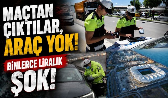 Trabzonspor taraftarına maç sonrası büyük şok: Araçlar çekildi, binlerce lira ödediler