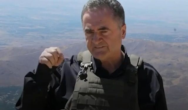 İsrail Savunma Bakanı haddini aştı! Çelik yelek giyip Türkiye'yi tehdit etti