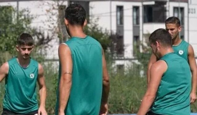 Giresunspor transfer yasağına rağmen gençlerle hazırlanıyor