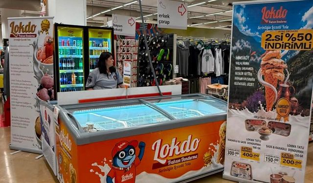 Trabzon’un Dondurması Ankara’ya Açıldı: LOKDO Artık ANKAmall 5M Migros’ta