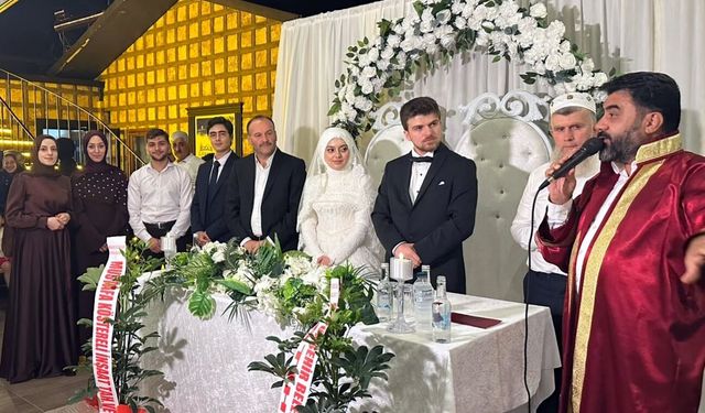 Uzungöl’de Hafız Çift Dünyaevine Girdi: Erdoğan’dan Gelen Mesaj Dikkat Çekti