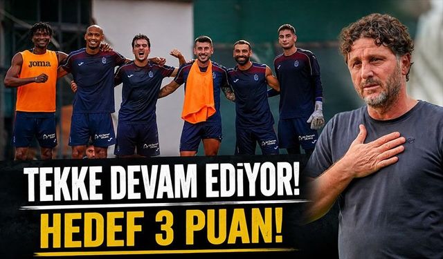 Trabzonspor’da kaos geride kaldı: Hedef Amedspor deplasmanında 3 puan