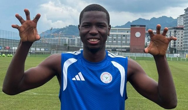 Moussa Diakite Rizespor Formasıyla İlk Kez Sahaya Çıktı: “Büyük Umutlarım Var”
