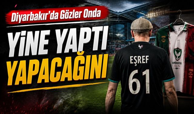 Amedspor-Trabzonspor Maçı Öncesi Eşref Saral’dan 1.500 Formalık Hamle