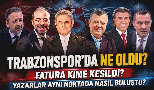 Trabzonspor’da 4-0’lık Ferencvaros yenilgisi sonrası yazarlar aynı noktayı işaret etti