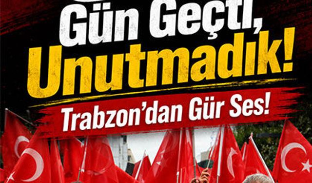 Ekrem İmamoğlu’nun 500. Gününde Trabzon’dan Çok Sert Mesaj: “Alışmayacağız”