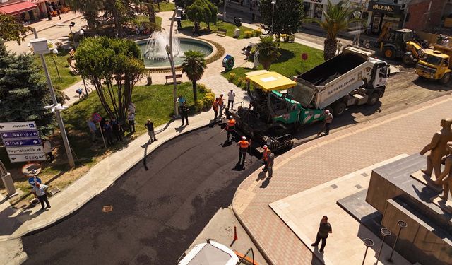 Bafra’da Yol Mesaisi Hız Kesmiyor: Bakım ve Asfalt Sürüyor