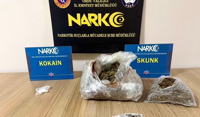Ordu’da Uy*şturucu Operasyonları: 7 Şüpheliden 4’ü Tutuklandı