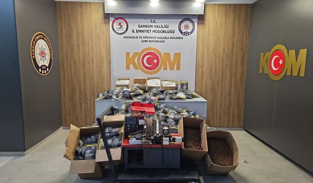 Samsun’da Kaçak Tütün Operasyonu: Binlercesi Ele Geçirildi