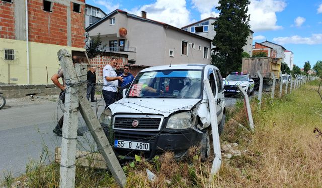 Samsun’da Dolmuş Sürücüsü Direksiyonda Rahatsızlandı
