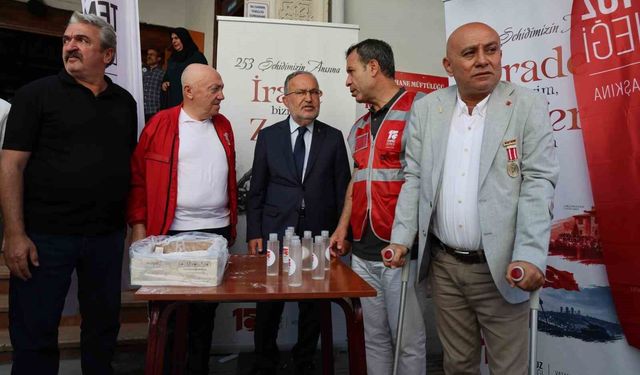 15 Temmuz'un 253 şehidi Gümüşhane'de dualarla yad edildi