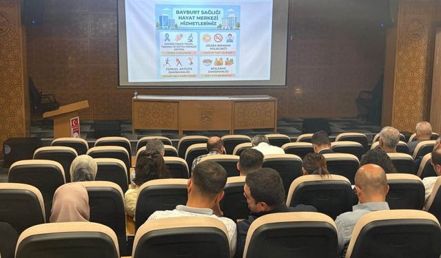 Bayburt'ta kamu çalışanlarına dumansız yaşam desteği