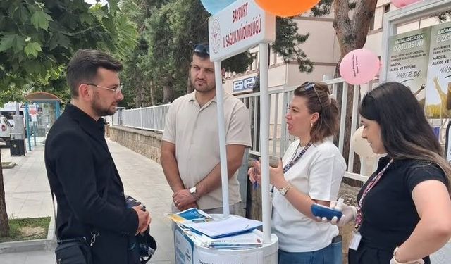 Bayburt'ta vatandaşlara bağımlılığın riskleri anlatıldı