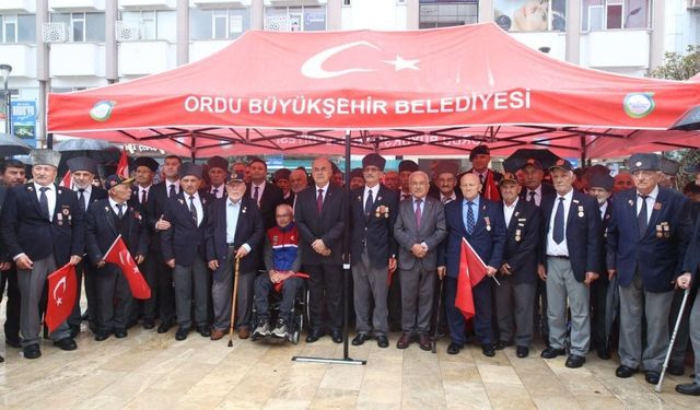 Ordu'da 19 Eylül Gaziler Günü etkinliklerle kutlanmaya başladı
