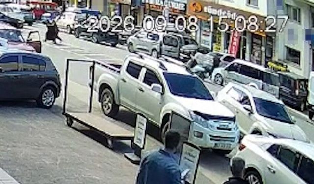 Rize'deki silahlı saldırı kameraya yansıdı
