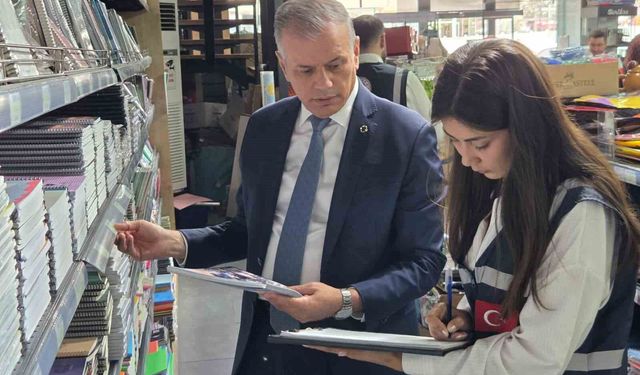 Samsun'da 300'ün üzerinde kırtasiye ve 50 binden fazla ürün denetlendi