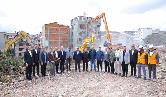 Samsun'da kentsel dönüşümün 2. ve 3. etabı başladı