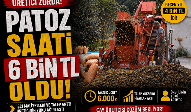 2026 Fındık Patoz Ücretleri Belli Oldu: 3 İlde 6 Bin TL Seviyesi