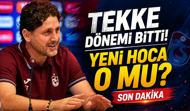 Trabzonspor’da Fatih Tekke dönemi bitti: Yönetimin listesindeki dünya yıldızı ortaya çıktı
