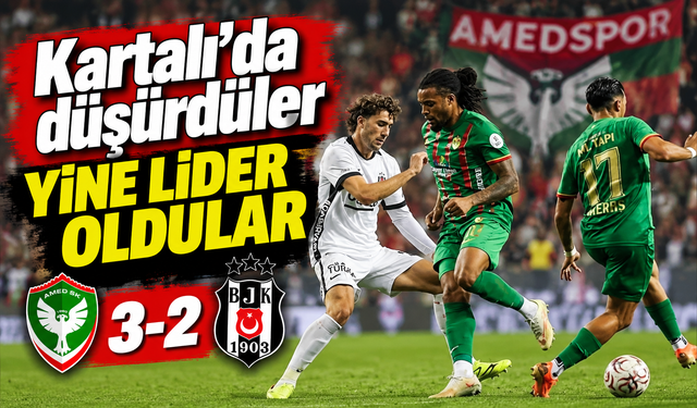 Beşiktaş'ı Devirdiler! Süper Lig'in Yeni Lideri Amed Sportif Faaliyetler