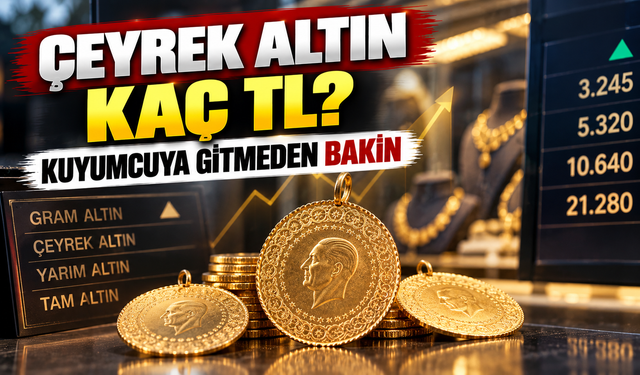 Kuyumcuya gitmeden bakın: Güncel altın fiyatları belli oldu