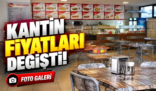 Velileri ilgilendiren kantin tarifesi açıklandı: İşte yeni fiyatlar