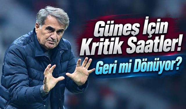 Trabzonspor’da B Planı Ana Plana Dönüştü: Şenol Güneş İçin Kritik Görüşme