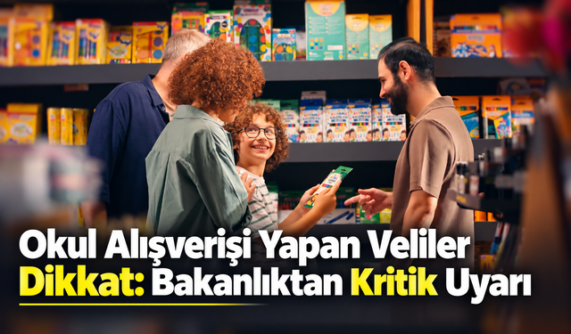 Okul alışverişi yapan velilere uyarı: Etiketleri kontrol edin