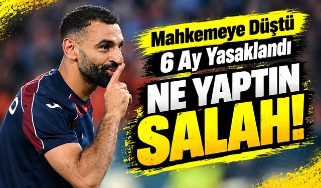 Trabzonspor’un Yıldızı Mohamed Salah’a İngiltere’den 6 Aylık Yasak