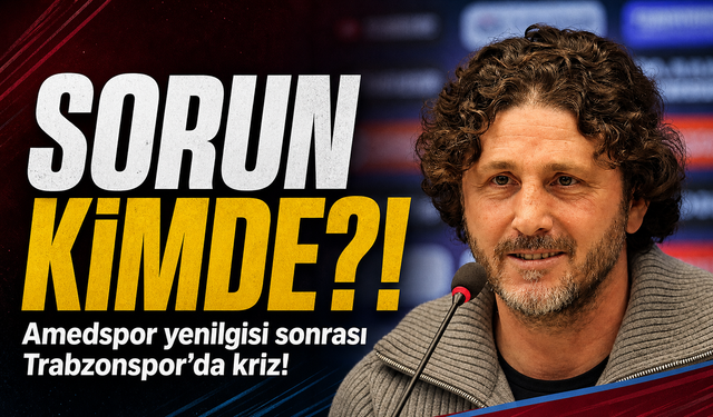 Amedspor yenilgisi sonrası Trabzonspor’da kriz: Fatih Tekke İstifa...
