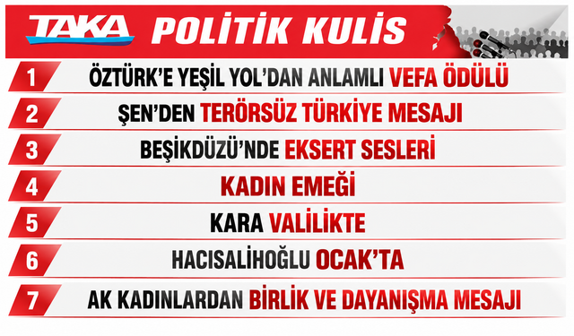 Öztürk'e Yeşil Yol'dan Anlamlı Vefa Ödülü