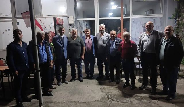 AK Parti Akçaabat’ta mahalle teşkilatlarıyla buluşmalar sürüyor