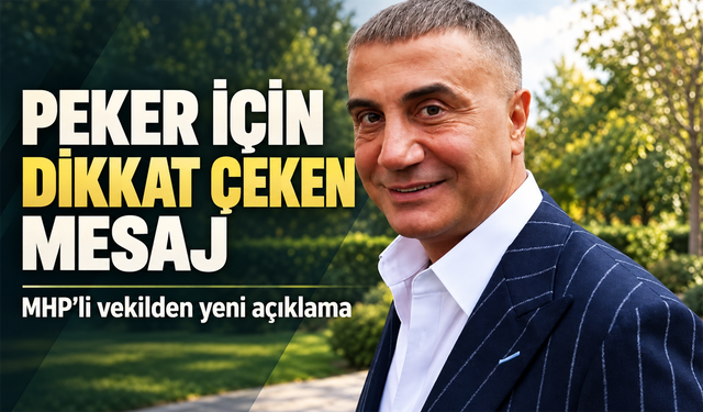 Sedat Peker İçin Dikkat Çeken Dönüş Mesajı: Mhp’li Vekil Konuştu