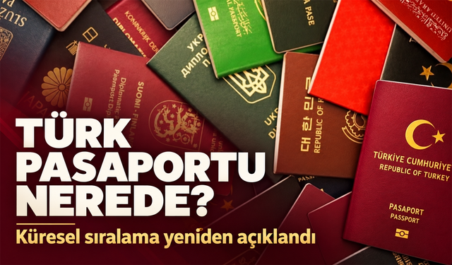 Türk pasaportu dünya sıralamasında kaçıncı? Yeni liste açıklandı