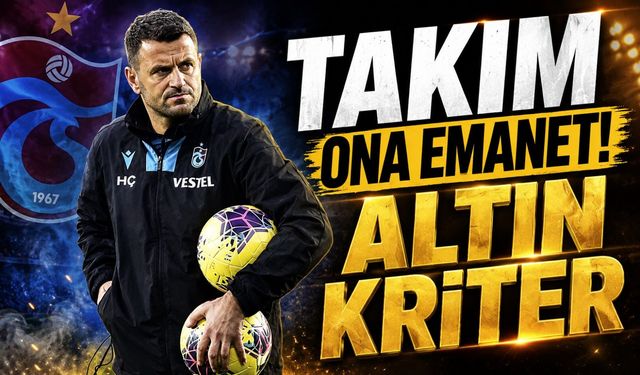 Trabzonspor’da Fatih Tekke Sonrası Hüseyin Çimşir Dönemi Başlıyor: İlk Görevi Belli Oldu