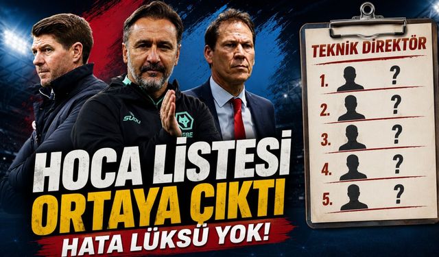 Trabzonspor’da Fatih Tekke Sonrası Hoca Arayışı: Liste Ortaya Çıktı