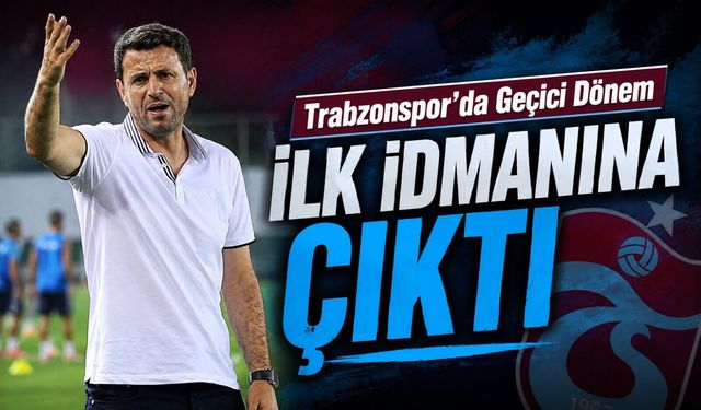 Trabzonspor’da Fatih Tekke Sonrası Görev Hüseyin Çimşir’e Verildi